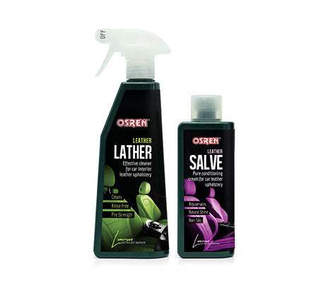 OSREN Luminous leather clean & protect bundle