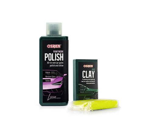 OSREN luminous clay and polish bundle