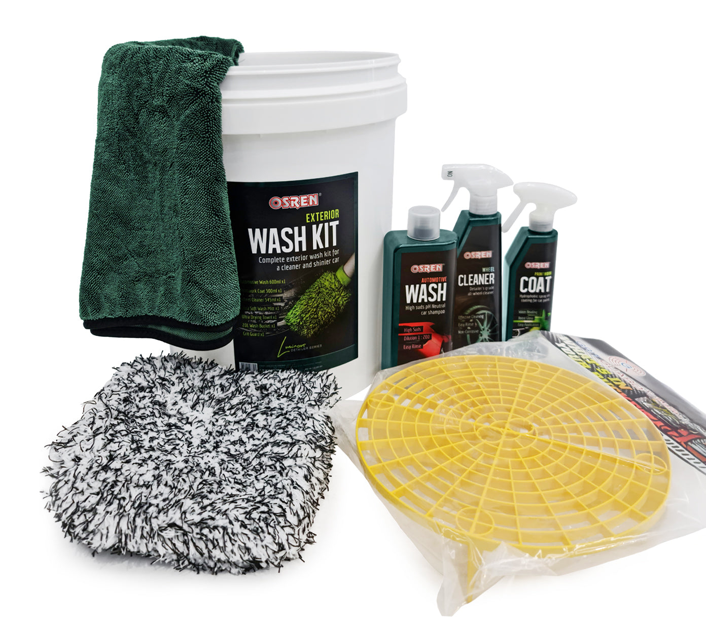 OSREN Luminous Exterior Wash & Coat Kit